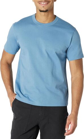 Amazon Essentials Men's Relaxed-Fit Heavyweight Cotton T-Shirt in Saudi Arabia