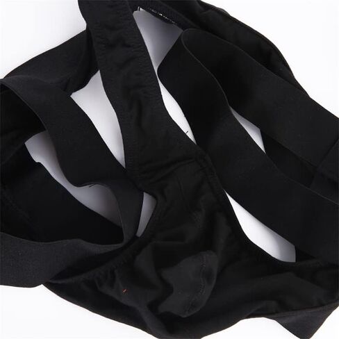Evankin Men's Thong Underwear Sexy Outfit Legging Straps Sets Tank Tops Chest Straps Tight Fitting Underpants Set in Kuwait