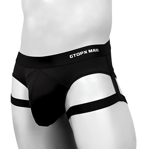 Jock Straps For Men Thong Underwear Male Sexy Lingerie Ice Silk Outfits Funny Brief For Play in Saudi Arabia
