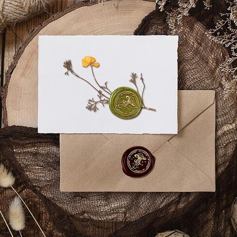 1pc Seahorse Sealing Wax Stamp Vintage Ocean Animal Wax Seal Seal Gift of Christmas 25mm قابلة للإزالة من النحاس. in Kuwait