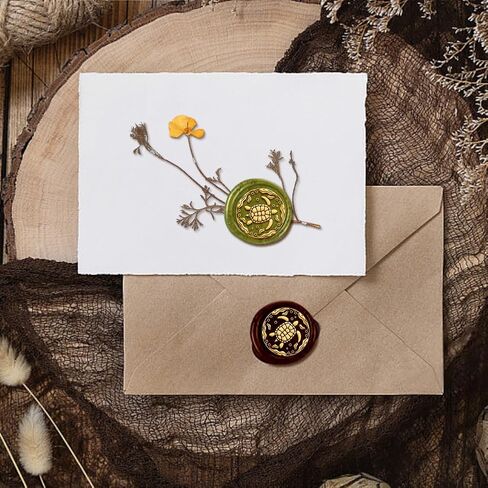 1pc Seahorse Sealing Wax Stamp Vintage Ocean Animal Wax Seal Seal Gift of Christmas 25mm قابلة للإزالة من النحاس. in Kuwait