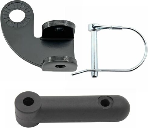 Bicycle Trailer Hitch Coupler Attachment and Flex Connector Kit for Burley Bike Trailers Compatible with Disc Brake and 12mm Thru Axle (Hitch and 2 differnt Connector) in Saudi Arabia