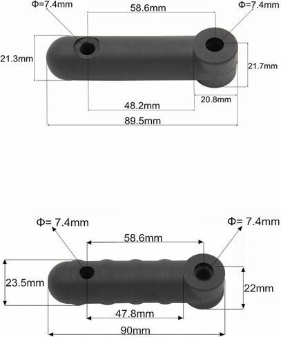 Bicycle Trailer Hitch Coupler Attachment and Flex Connector Kit for Burley Bike Trailers Compatible with Disc Brake and 12mm Thru Axle (Hitch and 2 differnt Connector) in Saudi Arabia