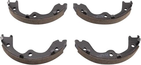 TRQ Parking Brake Shoe Set Compatible with 2002-2016 INFINITI 2002-2016 Nissan in Kuwait