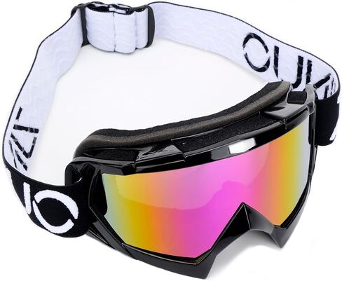ATV Goggles with Balaclava face Mask for Men Women and Youth, Dirt Bike Motorcycle Motocross Riding Ski Goggles in Saudi Arabia
