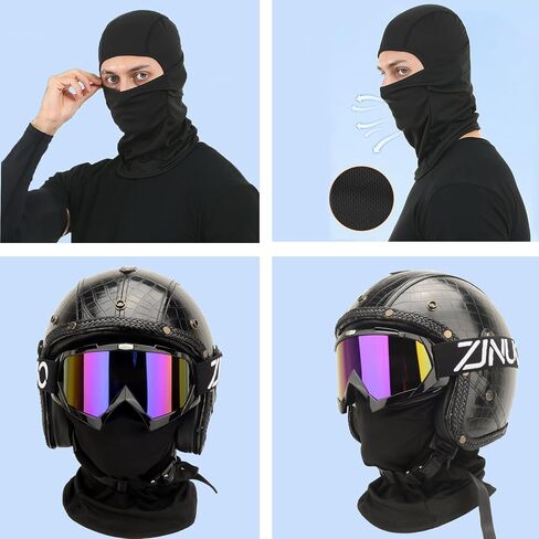 ATV Goggles with Balaclava face Mask for Men Women and Youth, Dirt Bike Motorcycle Motocross Riding Ski Goggles in Saudi Arabia