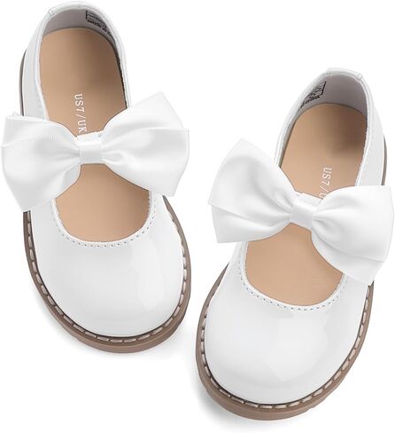 أحذية SHOESLOCKER TODDLER Girl Dress Shoes-Little Girl Mary Jane Shoes Party حفل زفاف عارضًا ناعمًا المشي in Kuwait