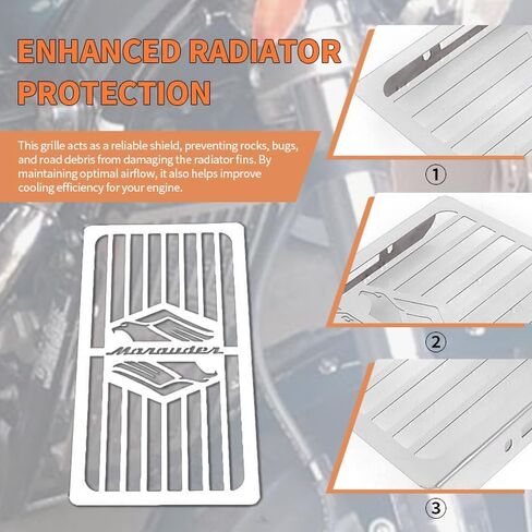 New Radiator Cover Guard Grill Grille Shrouds Cooler Protector Compatible with Suzuki Marauder VZ800 VZ 800 1997-2003 (VZ800A) in Saudi Arabia