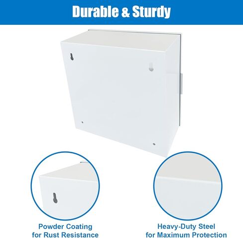 صندوق قفل الدواء لتخزين الأدوية بشكل آمن، خزانة طبية قابلة للقفل ومنظم دواء مضاد للأطفال، قفل خزانة طبية مثبتة على الحائط للوصفات الطبية والأدوية الشخصية in Kuwait
