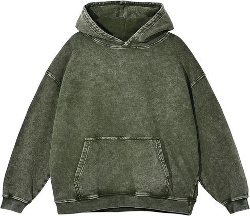 Mens Hoodies Vintage Oversized Hoodie Acid Wash Couples Cotton Pullover Hoodies for Men Streetwear Sweatshirts in Saudi Arabia
