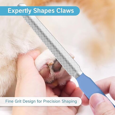 NIIIYTYB 3Pcs Dog Nail File Professional Metal Emery Boards for Dogs Cats Nail Grooming Tool for Smoothing Rough Edges Pet Filer for Large Small Breeds Puppies Toenails Safe Effective in Kuwait