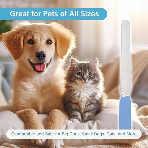 NIIIYTYB 3Pcs Dog Nail File Professional Metal Emery Boards for Dogs Cats Nail Grooming Tool for Smoothing Rough Edges Pet Filer for Large Small Breeds Puppies Toenails Safe Effective in Kuwait