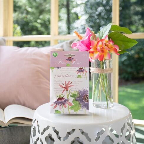 Willowbrook | Fresh Scents Scented Sachet Packet | White Cotton | Air Freshener Bags for Drawers, Closets, Cars | 3 Pack | Long Lasting Home Fragrance in Kuwait