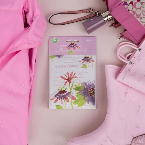 Willowbrook | Fresh Scents Scented Sachet Packet | White Cotton | Air Freshener Bags for Drawers, Closets, Cars | 3 Pack | Long Lasting Home Fragrance in Kuwait