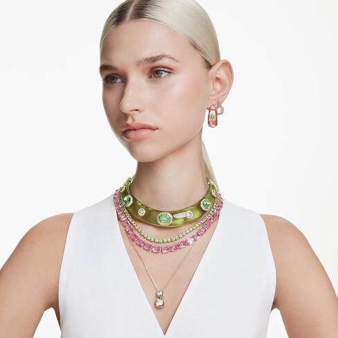 Swarovski Constella Crystal Jewelry Collection, Rhodium Finish, Multi Cut Crysta, Pave and Prong Setting in Saudi Arabia