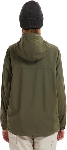 BGX Bluemagic Spring Women's Softshell Jacket with Hood Fleece Lined Warm Lightweight Waterproof Insulated Windbreaker in Saudi Arabia