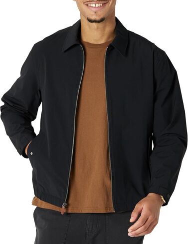 Amazon Essentials Men's Relaxed-Fit Lightweight Stretch Zip-Up Bomber Jacket in Saudi Arabia