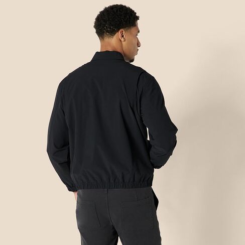 Amazon Essentials Men's Relaxed-Fit Lightweight Stretch Zip-Up Bomber Jacket in Saudi Arabia