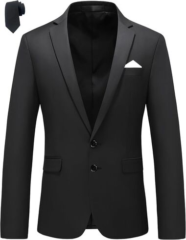 MOGU Men's Slim Fit Sport Coat Blazer Casual Formal Suit Jacket for Party Business Wedding Prom and Homecoming in Saudi Arabia