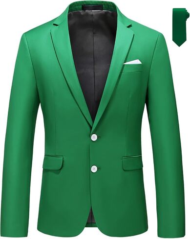MOGU Men's Slim Fit Sport Coat Blazer Casual Formal Suit Jacket for Party Business Wedding Prom and Homecoming in Saudi Arabia