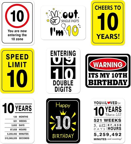 Wernnsai 50th Birthday Party Decorations - 9pcs علامات الجدار للبالغين 50 عامًا ديكور الحفلات 50 منطقة مركزية محور أحواض صفراء على Windows Windows Yard Garden Banner Supplies in Saudi Arabia