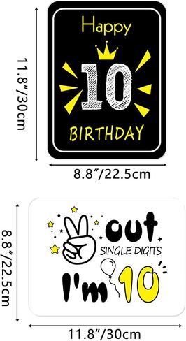 Wernnsai 50th Birthday Party Decorations - 9pcs علامات الجدار للبالغين 50 عامًا ديكور الحفلات 50 منطقة مركزية محور أحواض صفراء على Windows Windows Yard Garden Banner Supplies in Saudi Arabia