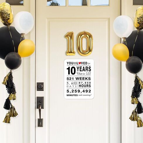 Wernnsai 50th Birthday Party Decorations - 9pcs علامات الجدار للبالغين 50 عامًا ديكور الحفلات 50 منطقة مركزية محور أحواض صفراء على Windows Windows Yard Garden Banner Supplies in Saudi Arabia