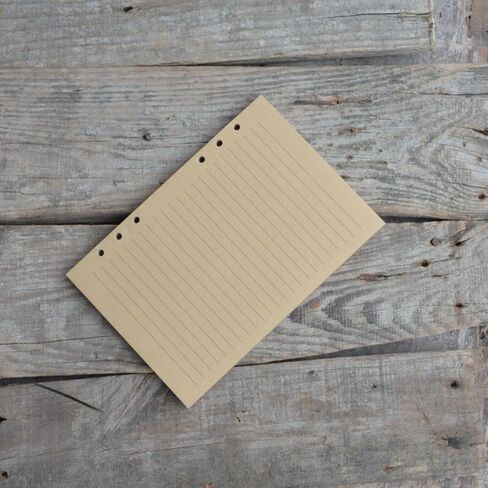 jjnusa a6 إعادة ملء ورقة ، 80 ورقة 160 صفحة A6 ورقة فضفاضة ورقة 6 حفرة دفتر الملاحظات ل 6 حلقة binder notebook planner المجلات المجلات الطلاء منظم شخصي مبطن in Kuwait