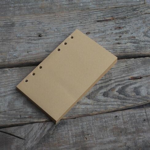 jjnusa a6 إعادة ملء ورقة ، 80 ورقة 160 صفحة A6 ورقة فضفاضة ورقة 6 حفرة دفتر الملاحظات ل 6 حلقة binder notebook planner المجلات المجلات الطلاء منظم شخصي مبطن in Kuwait