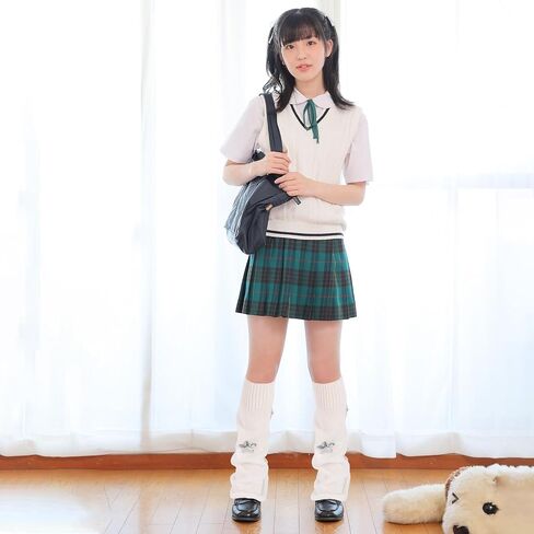 تدفئة الساق Junely للنساء kawaii الساق الدافئ لطيف Legwarmers الجوارب اليابانية emo lolita gyaru harajuku accessories in Kuwait