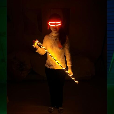 Halloween Walking Stick Costume Prop,Halloween Cosplay Walking Stick Cane,Jazz Prop Dancing Cane Prop,Magician Party Supplies,Halloween Costume Accessories Parent in Saudi Arabia