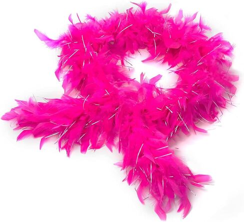 Jijukor Chandelle Turkey Feather Boa 30/45/60g Feather Boas for Home Dancing Party Halloween Costume Decoration in Saudi Arabia