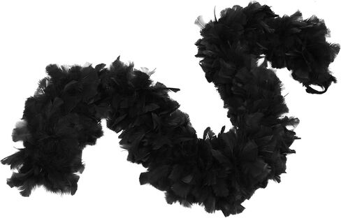 Ws&Wt 2 Yards 200g Large Fluffy Turkey Ruff Feather Boa for Adult Halloween Cosplay Costume Accessory Holiday Decors in Kuwait