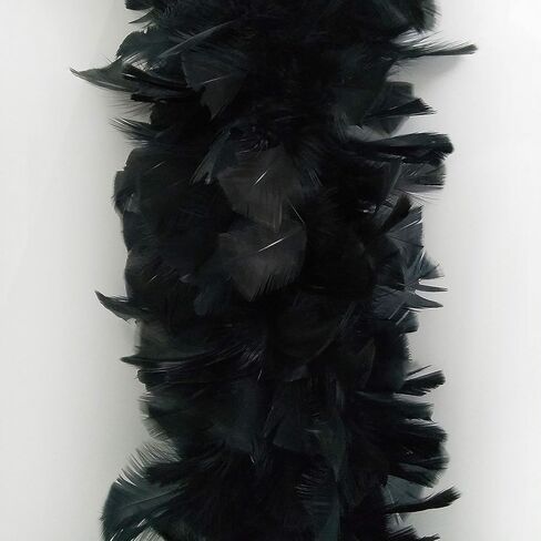 Ws&Wt 2 Yards 200g Large Fluffy Turkey Ruff Feather Boa for Adult Halloween Cosplay Costume Accessory Holiday Decors in Kuwait