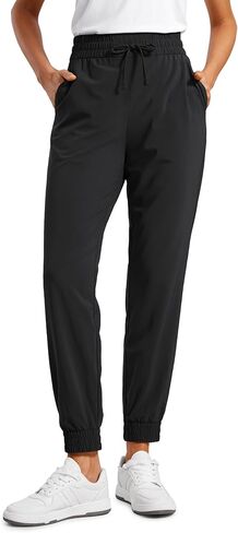 CRZ YOGA Lightweight Joggers for Women Workout Athletic Casual Lounge Travel Pants with Pockets Summer in Kuwait