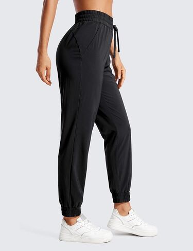 CRZ YOGA Lightweight Joggers for Women Workout Athletic Casual Lounge Travel Pants with Pockets Summer in Kuwait