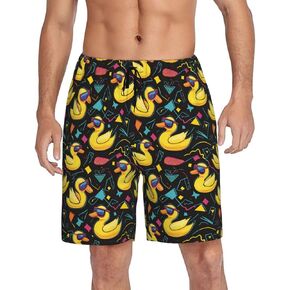 Pajama Shorts for Men, Men's Pajama Shorts Sleep Pjs Bottoms Short S-4XL