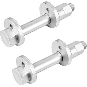 2PCS Rear Camber Bolts, 6508486AA Rear Toe Link Alignment Bolts Kit Compatible with Dodge Durango Caliber Avenger, Chrysler 200 Sebring, Jeep Compass Patriot Grand Cherokee