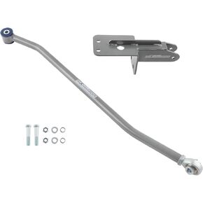 maXpeedingrods 4-6.5" Lift Front Track Bar for Jeep Cherokee XJ 1984-2001, Adjustable Panhard Rod w/Relocater Bracket, Silver Gray