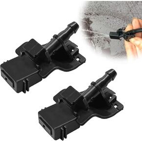 2PCS Front Windshield Washer Foorsles Kit متوافقة مع Toy0ta 2007-2023 Corolla Camry Rav4 Highlander Tundra ، Lexus GX460 RX350 IS250 ، Wiper Washer Prayers Praysers OE 85381-12300
