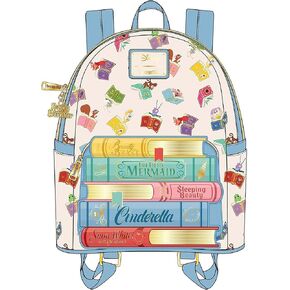 Loungefly Disney Princess Books Classics Womens Double Strap Shoulder Bag Purse