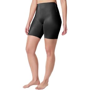 SPANXshape Suit Your Fancy Low-Back Mid-Thigh Short - Shapewear Underwear - Medium Compression - For Specific Silhouettes - Very Black - M
