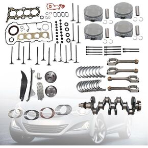 Munirater G4NB Engine REVERSHIL KIT CRANKSHALD CON RODS Pistons استبدال Elantra 2011-2014 استبدال Soul 2011-2013