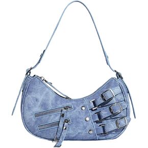 محفظة الكتف للنساء ، حقيبة يد المرأة الجلدية Y2K Coquette Coquette Bag Hobo Punk Errendy Ladies Pres