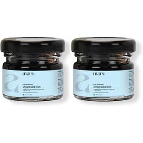 Mars Himalayan Shilajit Gold (Resin) مدعوم من Shilajit (15g) - حزمة 2