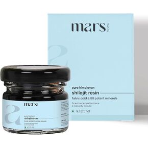 المريخ Pure Himalayan Shilajit (راتنج) | راتنج شيلاجيت العضوي النقي من جبال الهيمالايا | القوة ، القدرة على التحمل ، المناعة | شركة الصحة الجيدة - 15 غرام | حزمة 1