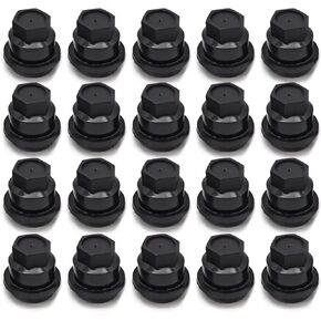20Pcs Black Lug Nut Covers Cap for Chevrolet S10 Blazer for GMC Jimmy Sonoma 560-5208 560-5063 560-5040 560-5116 15661036