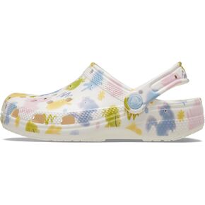 Crocs Unisex-Child Classic Clogs with Patterns and Graphics (Toddler)