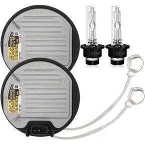 2 حزم 81107-75020 صابورة مصباح HID مع INGITER & D4S لمبة لكزس GS350 GS450H IS250 IS300 IS350 LS460 LX570 RX350 RX450H لـ Toyota Camry Sienna Xenon Module Module Module Module Control