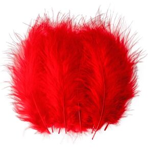 50pcs 4-6 بوصات رقيقة من تركيا ريشة أصفر ماربو للحرف الحرف Dreamcatcher Fring in Kuwait